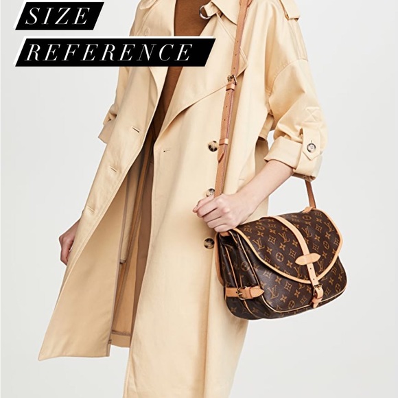 ❌SOLD❌Authentic Louis Vuitton monogram Saumur 30 - Picture 3 of 17